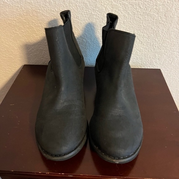 BLACK Kensie Gerona Zipper Boots Size 6.5 - Picture 10 of 12